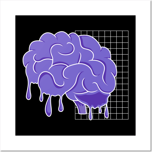 Brain Damage Wall Art by UltraPod